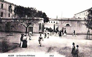 ALGER -CASERNE D'ORLEANS - 1913